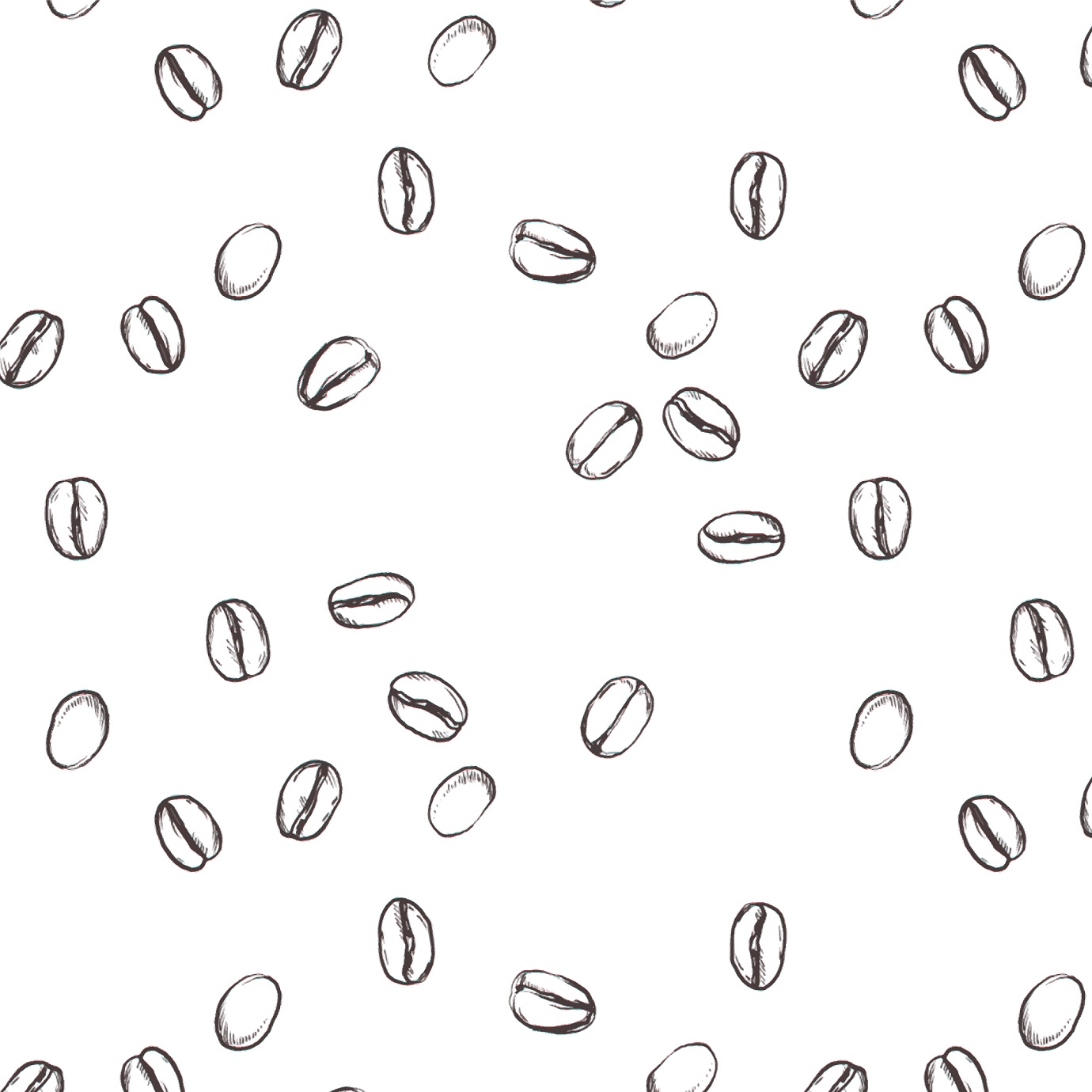 Coffee pattern background